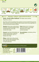 N.L. Chrestensen Radies Rundes halbrot-halbweiss