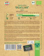 SPERLI BIO Radieschen Celesta Saatband