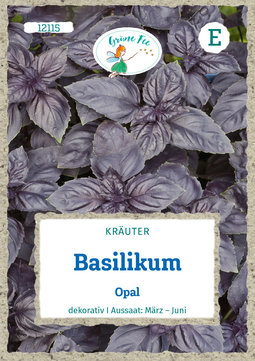 Grüne Fee Basilikum Rot