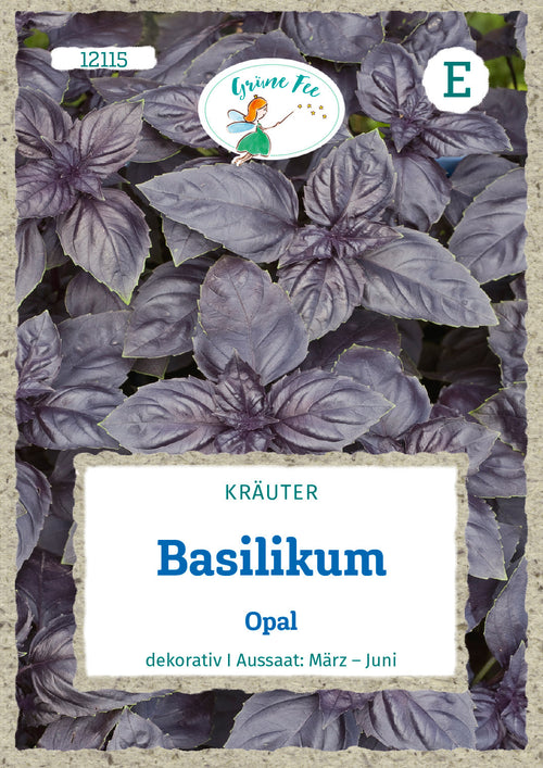 Grüne Fee Basilikum Rot