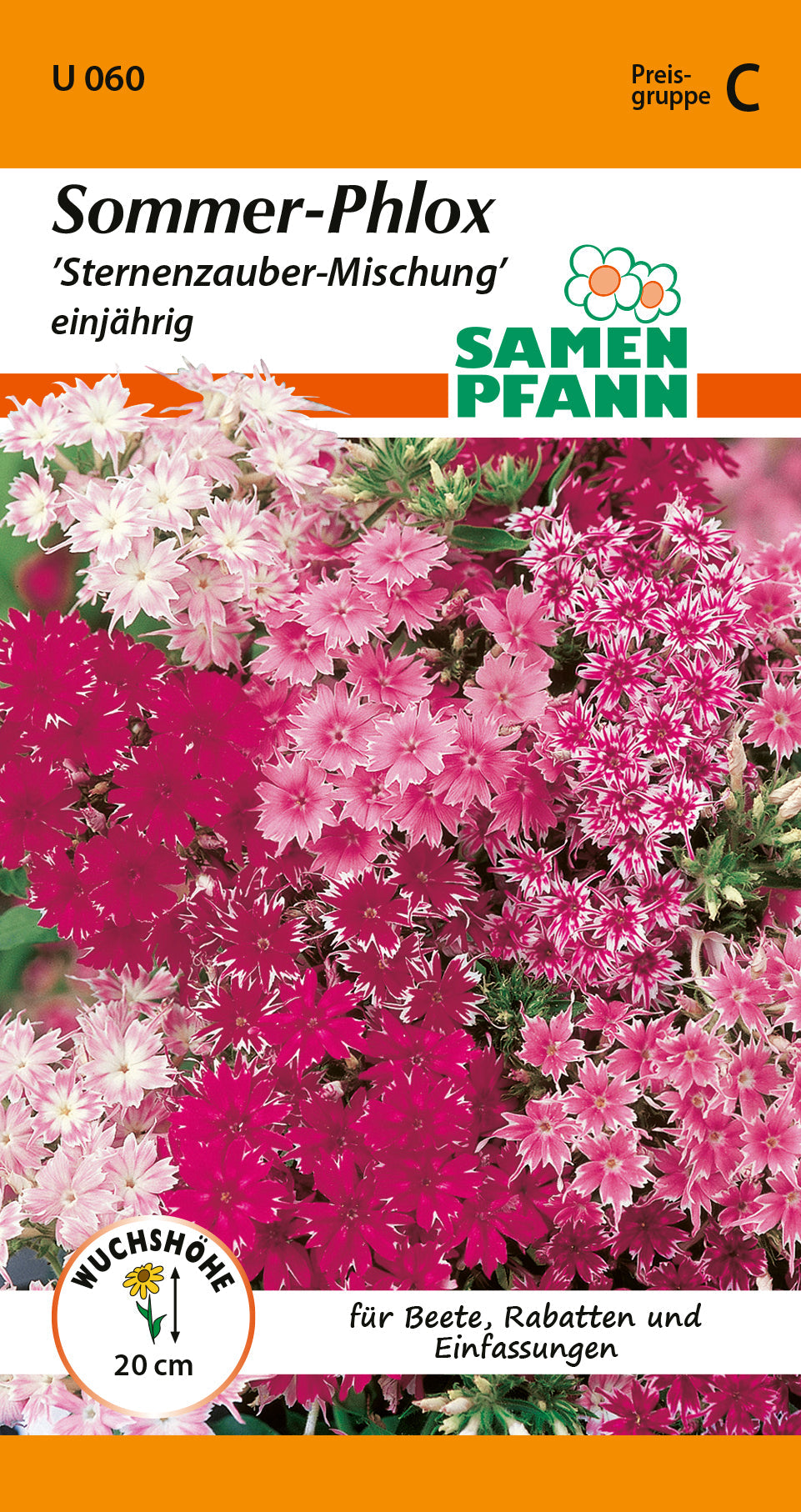 Samen Pfann Sommer-Phlox Sternenzauber-Mischung