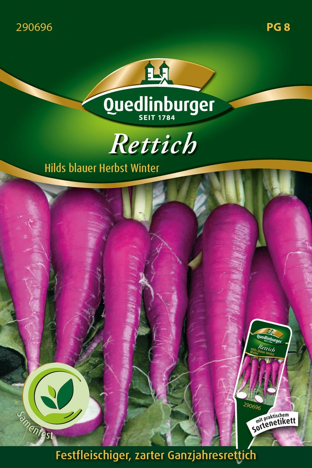 Quedlinburger Rettich Hilds blauer Herbst und Winter