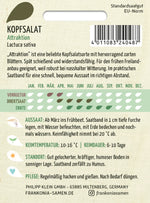 Frankonia Samen Kopfsalat Attraktion Saatband