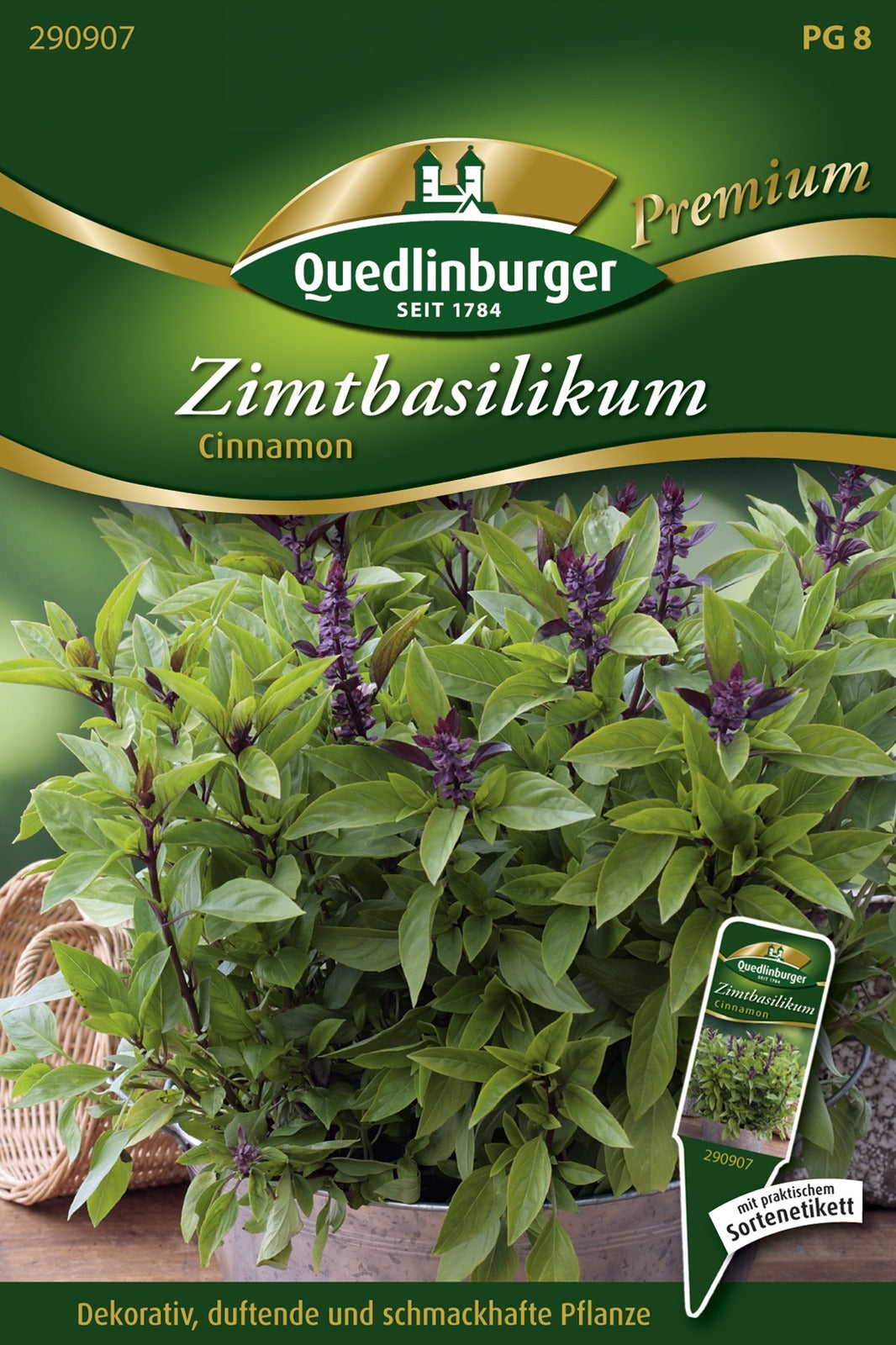 Quedlinburger Zimtbasilikum Cinnamon