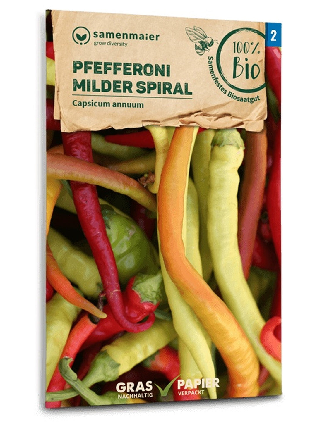 Samen Maier BIO Pfefferoni Milder Spiral