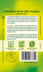 Quedlinburger Herbstrübe Witte Roodkop