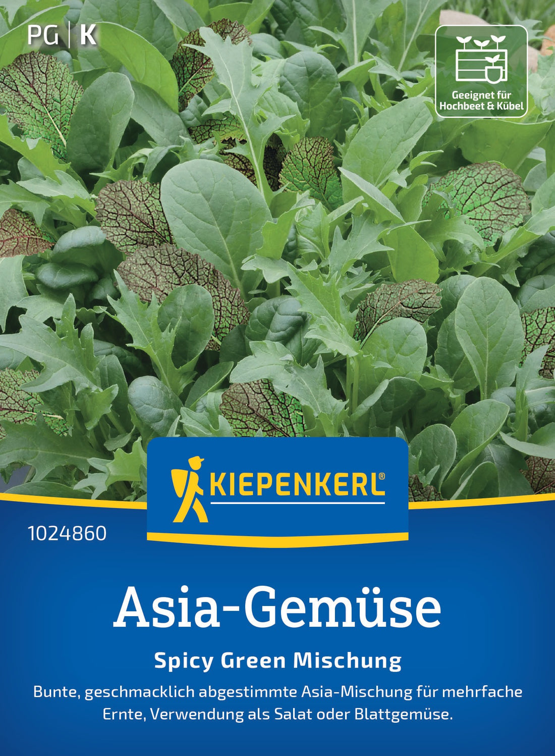 Kiepenkerl Asia-Salat Spicy Green Mischung