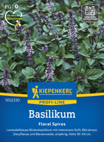 Kiepenkerl Basilikum Floral Spires Lavendelblau