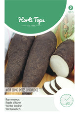Horti Tops Rettich Langer Schwarzer Winter