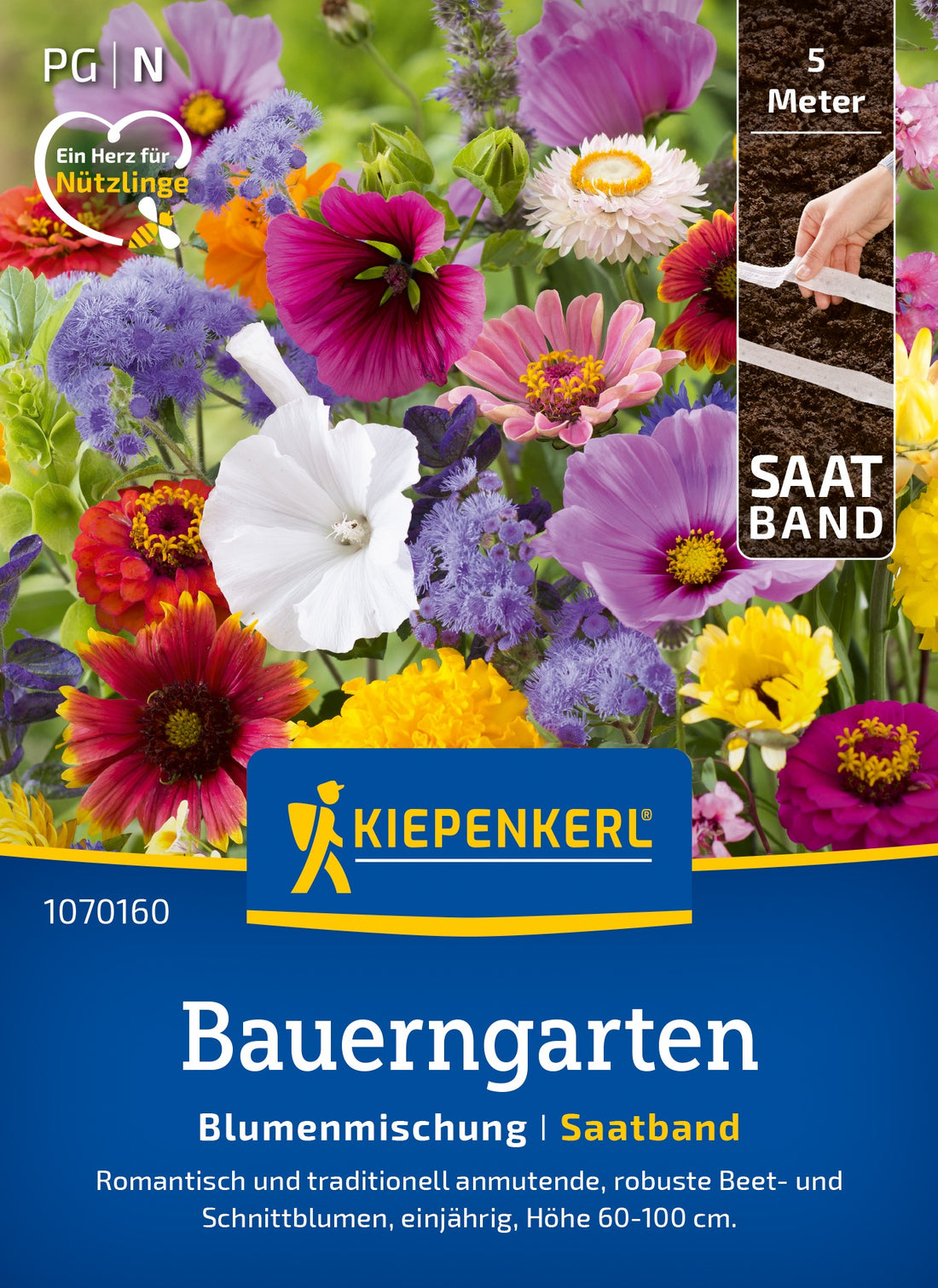 Kiepenkerl Blumensamen-Mischung Bauerngarten Saatband