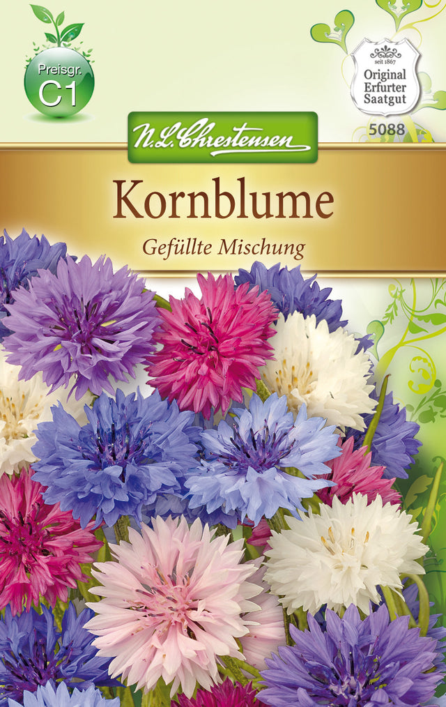 N.L. Chrestensen Centaurea Kornblumen, gefüllte Mischung