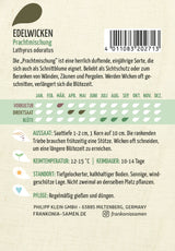 Frankonia Samen Wicken Prachtmischung