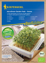 Kiepenkerl BIO Keimsprossen Microgreen Pads Kresse Nachfüllpad