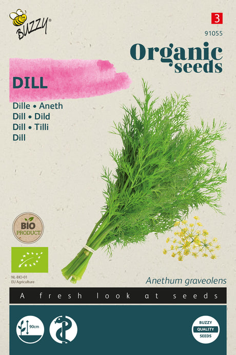 Buzzy Organic Seeds BIO Dill