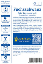 Kiepenkerl Fuchsschwanz Roter Gartenamaranth