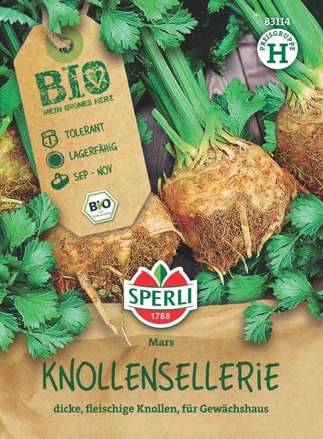 SPERLI BIO Knollsellerie Mars