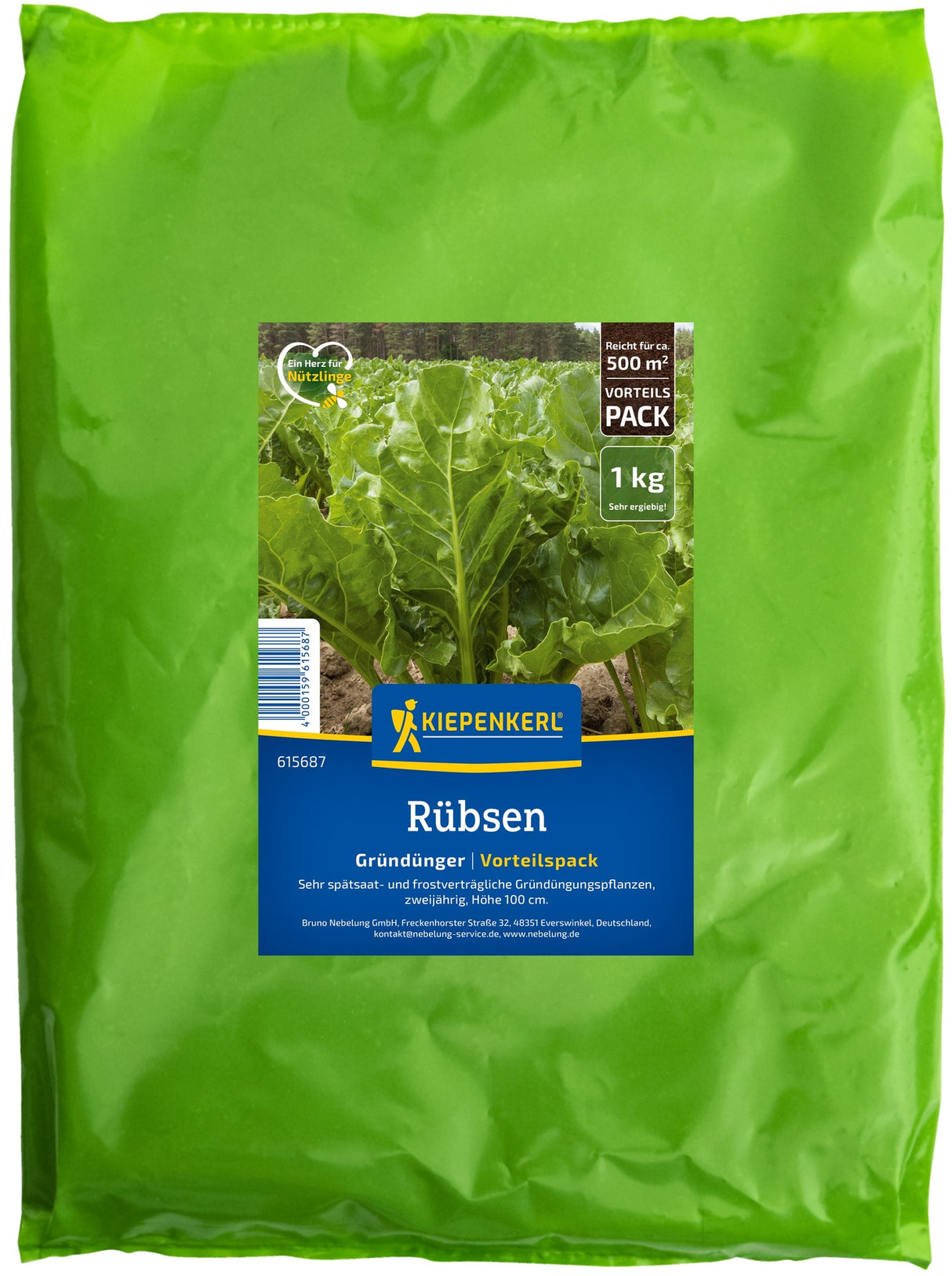 Kiepenkerl Gründünger Rübsen 1 kg