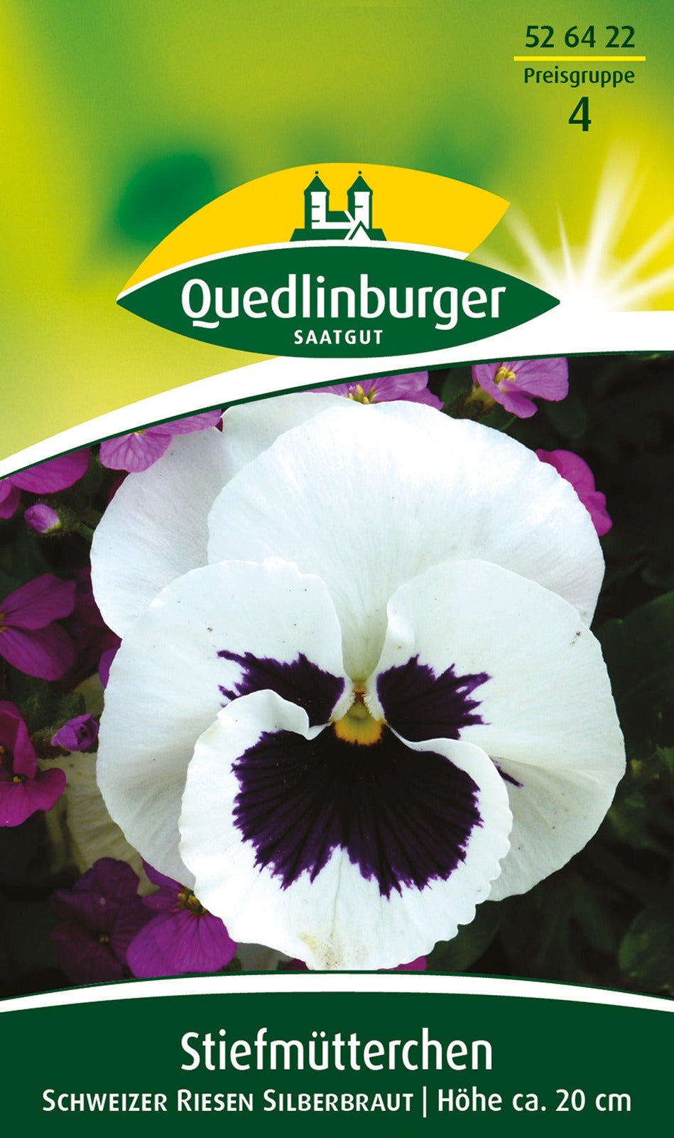 Quedlinburger Stiefmütterchen Schweizer Riesen Silberbraut