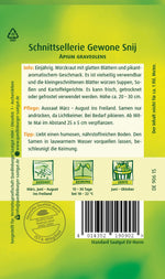 Quedlinburger Schnittsellerie Gewone Snij