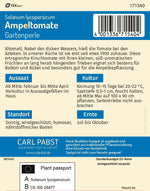 Pabst Keimkraft Buschtomaten Gartenperle