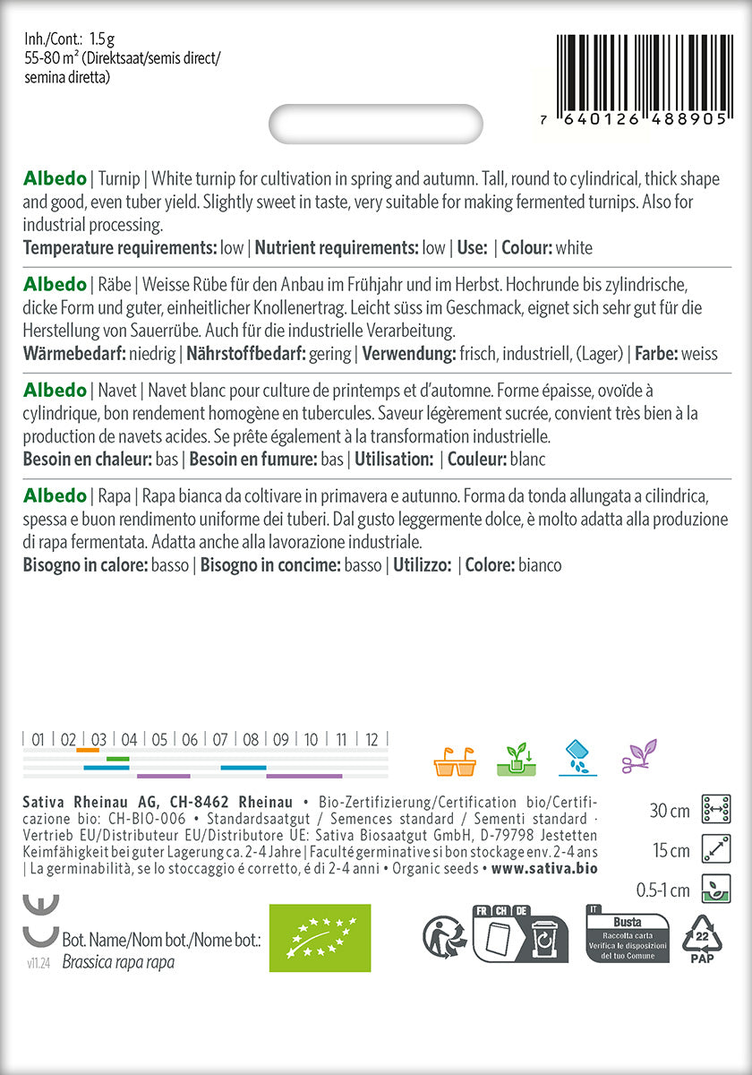 Sativa Räbe Albedo