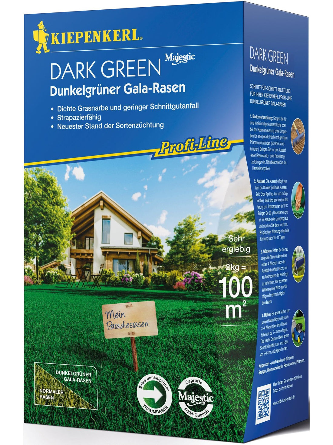 Kiepenkerl Galarasen Dünkelgrüner, 2 kg Profi-Line