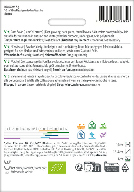 Sativa Nüsslisalat Vit
