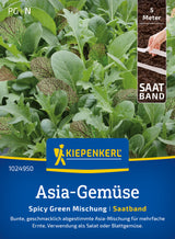 Kiepenkerl Asia-Salat Spicy Green Mischung Saatband