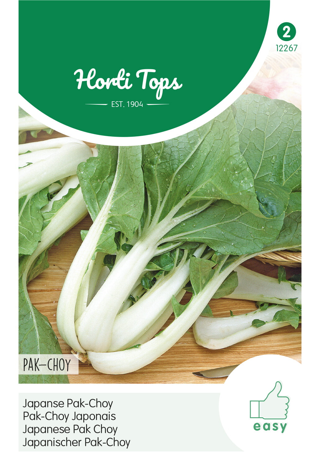 Horti Tops Pak-Choi Japanischer, Tatsoi