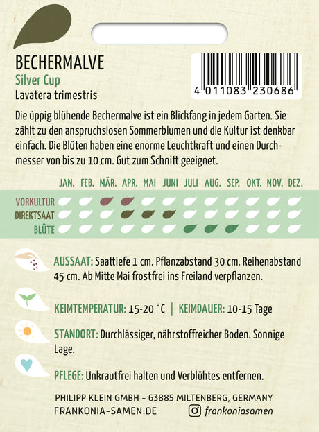 Frankonia Samen Malven Silver Cup