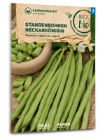 Samen Maier BIO Stangenbohnen Neckarkönigin