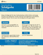 Pabst Keimkraft Salatgurken Fatum