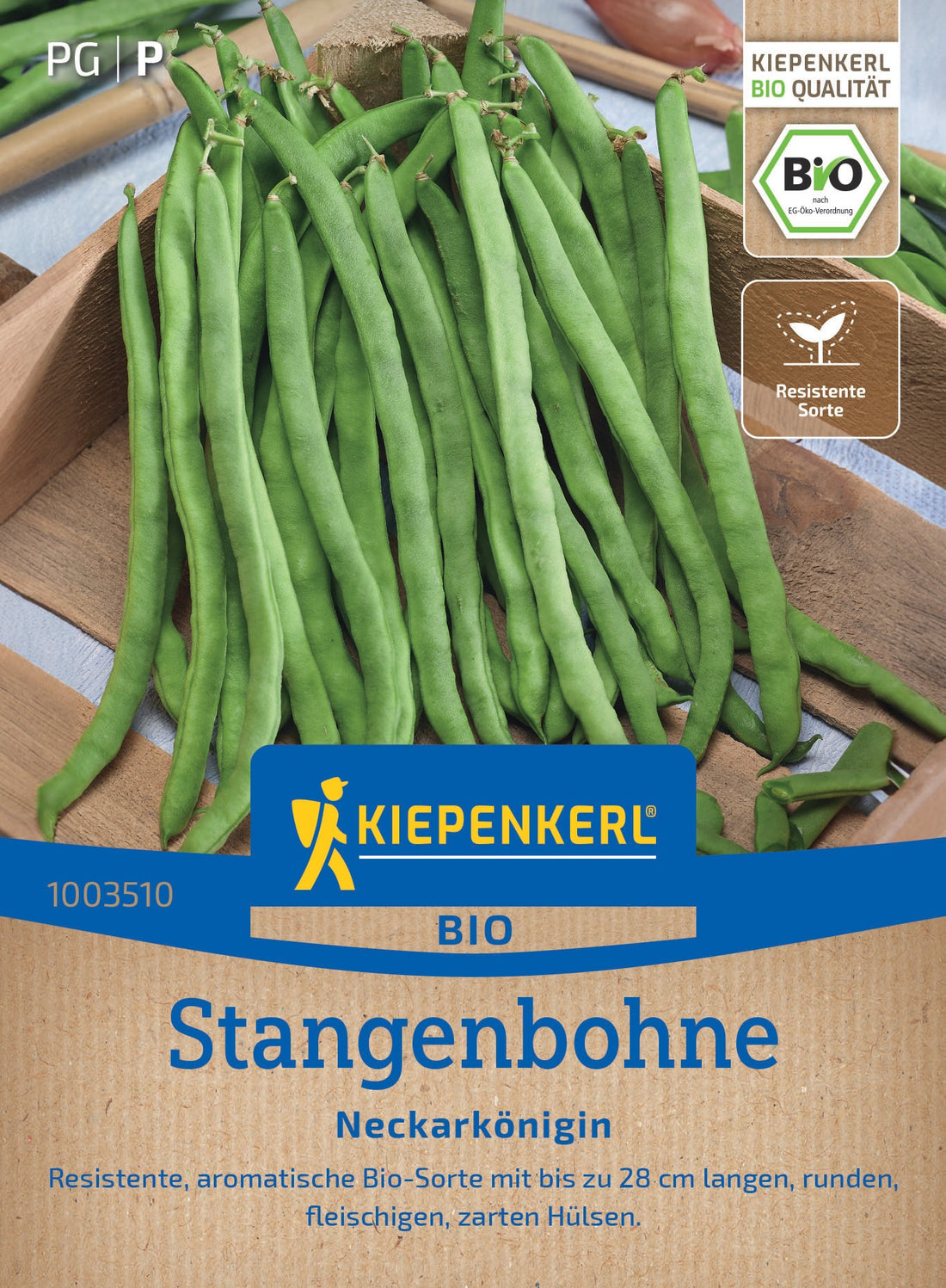 Kiepenkerl Stangenbohnen Neckarkönigin