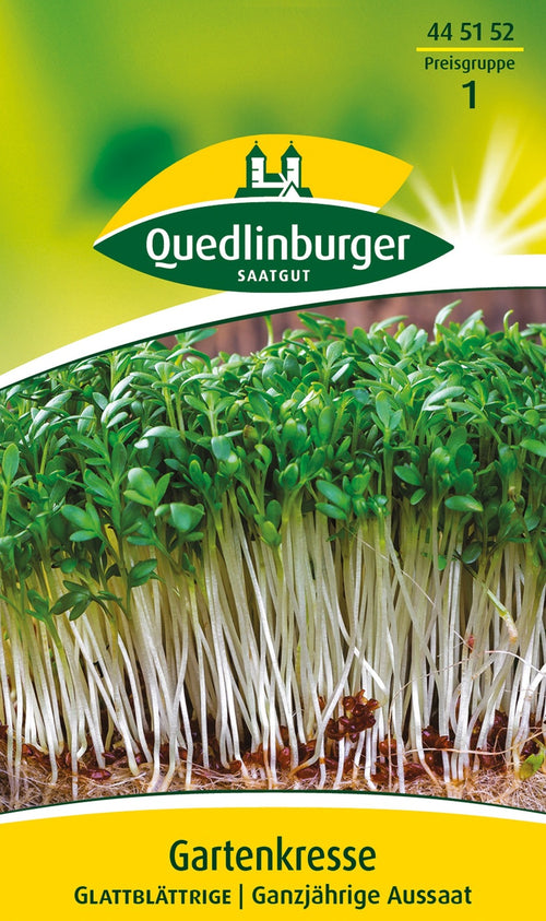Quedlinburger Gartenkresse glattblättrige