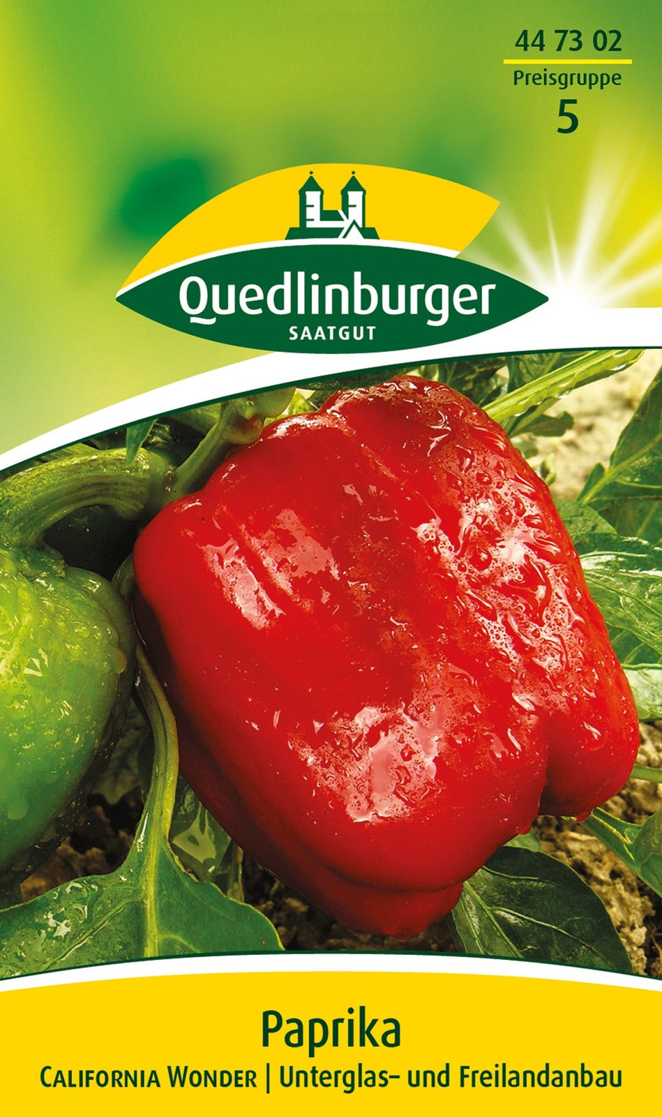 Quedlinburger Blockpaprika California Wonder