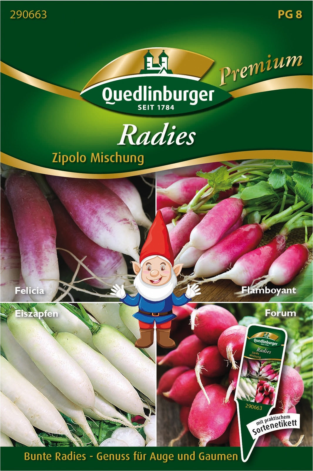 Quedlinburger Radieschen Zipolo Mischung