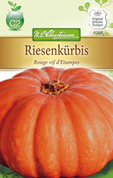 N.L. Chrestensen Riesenkürbis Rouge vif d´Etampes