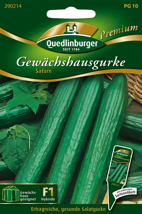 Quedlinburger Gewächshaus-Schlangengurke Saturn