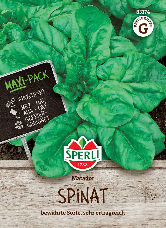 SPERLI Spinat Matador Vorteilspackung