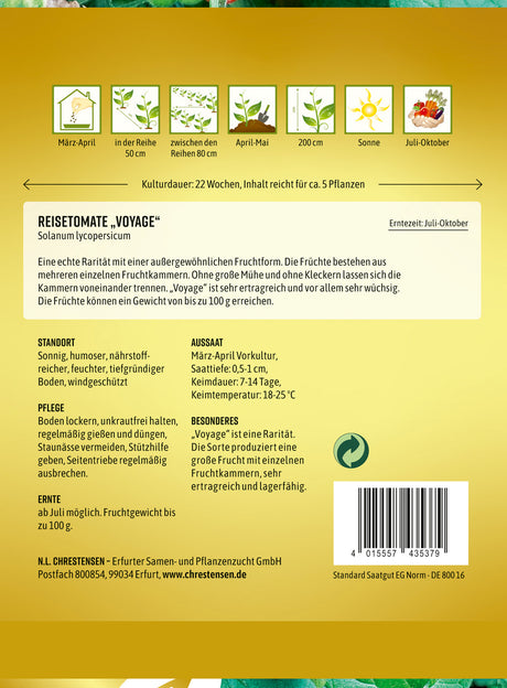 N.L. Chrestensen Reisetomate Voyage