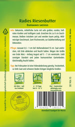 Quedlinburger Radieschen Riesenbutter