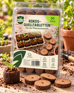 HILD Kokos-Quelltabletten Bollerbloom, 50er Blister