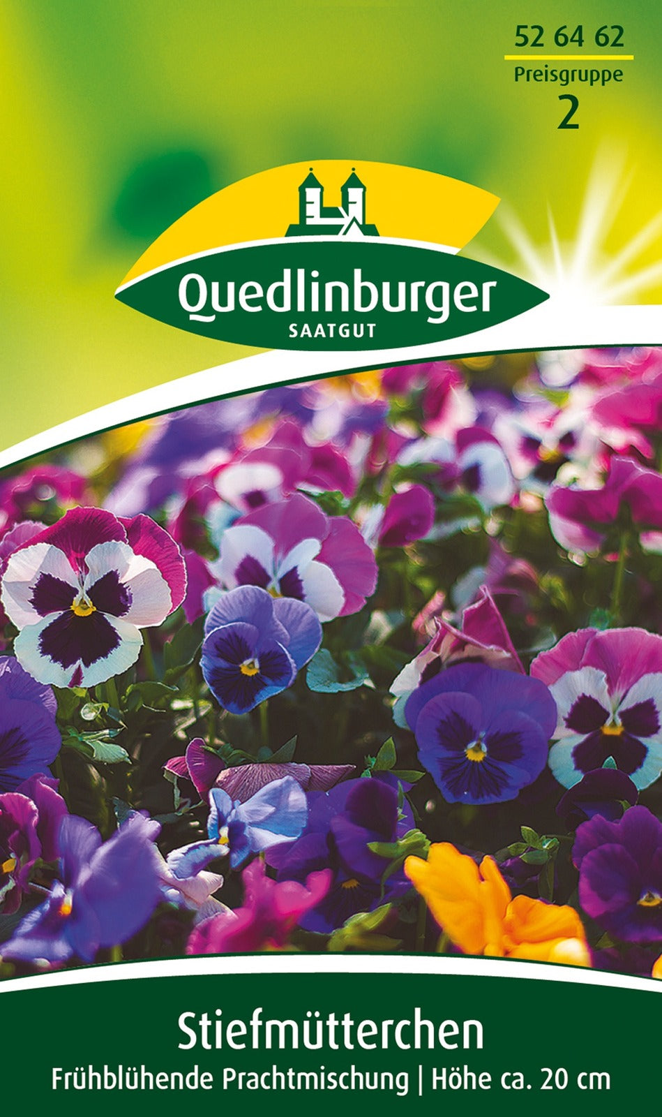 Quedlinburger Stiefmütterchen frühblühende Prachtmischung