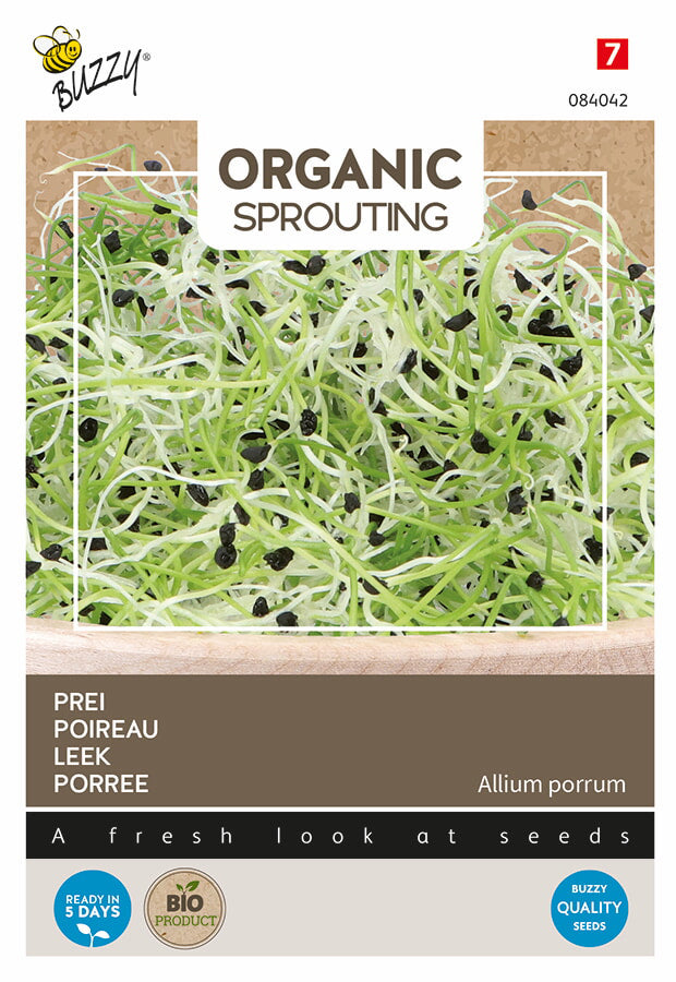 Buzzy Seeds BIO Keimsprossen Porree