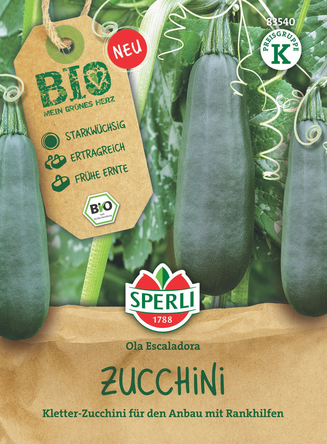 SPERLI BIO Zucchini Ola Escaladora