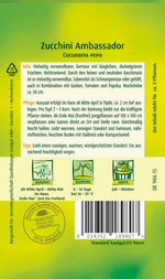 Quedlinburger Zucchini Ambassador