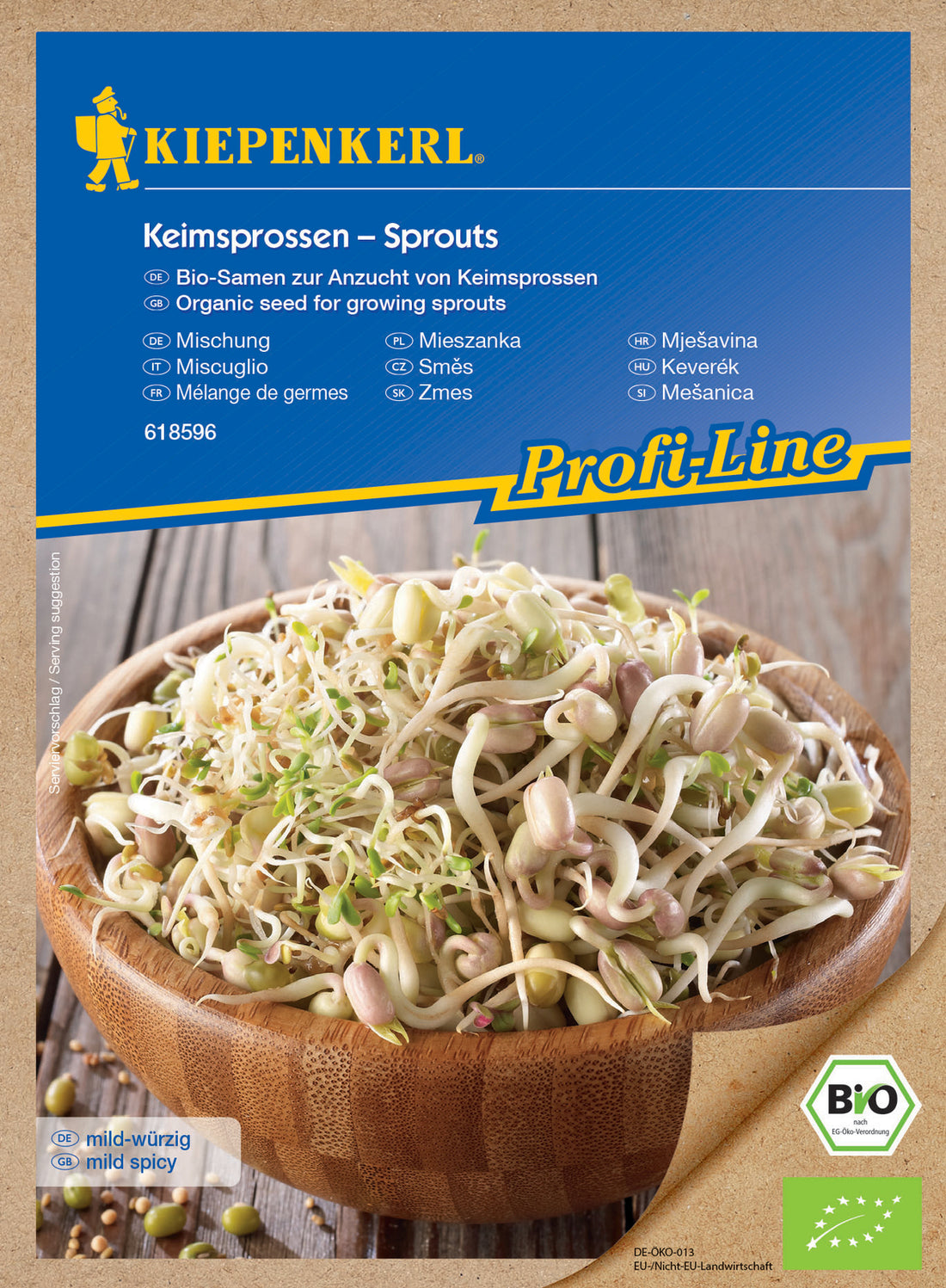 Kiepenkerl BIO Keimsprossen Mischung