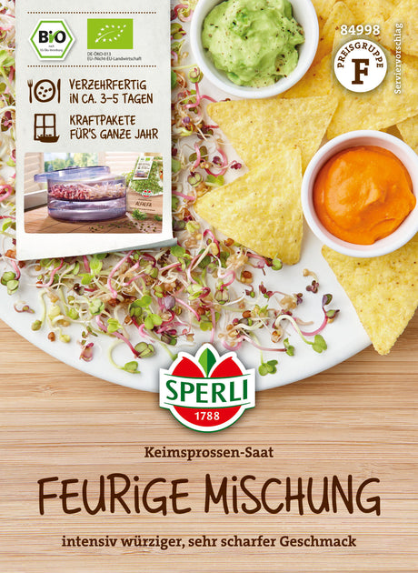 SPERLI BIO Keimsprossen Feurige Mischung