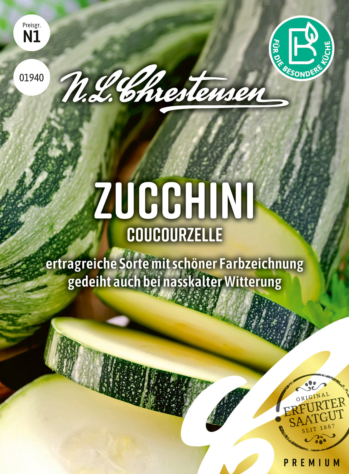 N.L. Chrestensen Zucchini Coucourzelle
