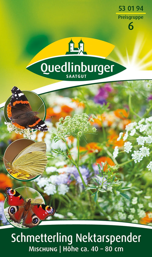 Quedlinburger Blumenmischung Schmetterling Nektarspender